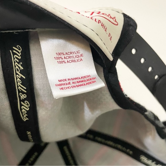 Chicago Bulls Snapback Hat Southwest Aztec Mitchell And Ness Cap - Picture 13 of 16